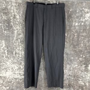 Covington Size 34x29 Career Flat Front Dress Pants Wool Button Zip Straight Leg